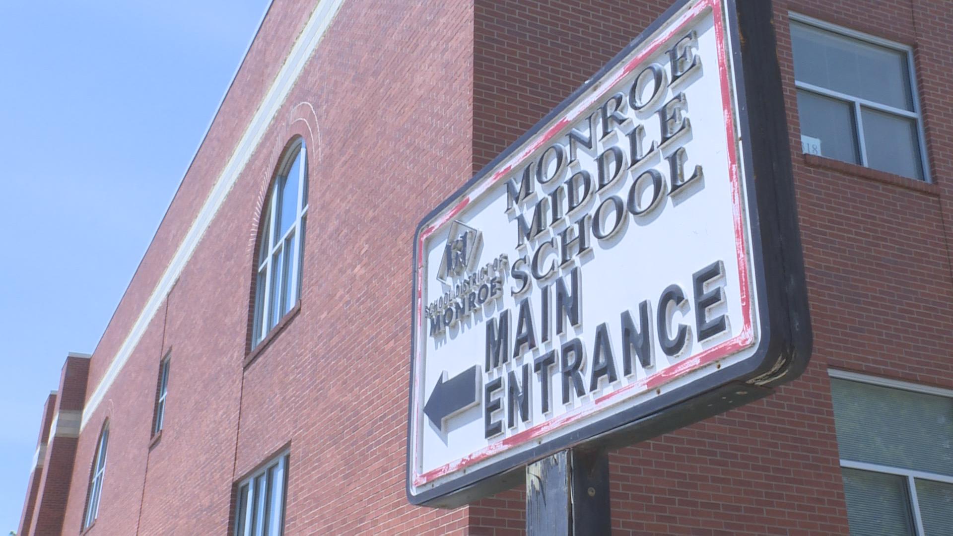 Monroe School District installs shatter resistant film to improv WKOW